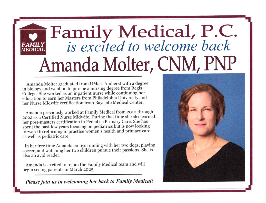 Amanda Molter, PNP, CNM